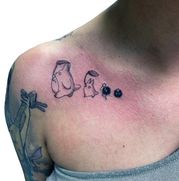 Susuwatari Womens Tattoo Ideas