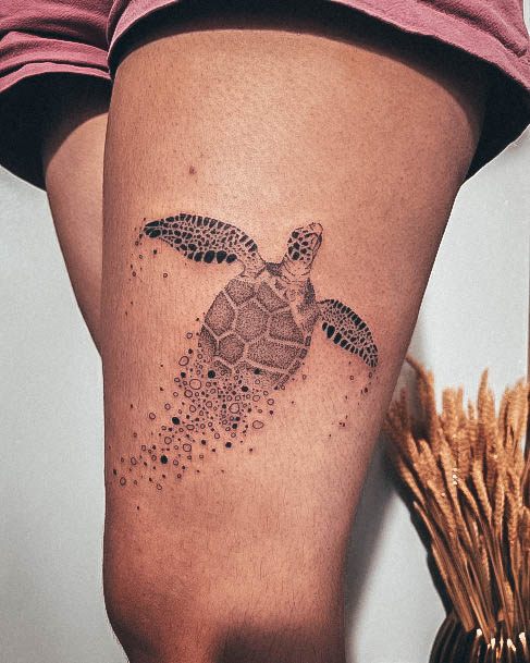 Sweet Bubble Tattoo Designs For Girls