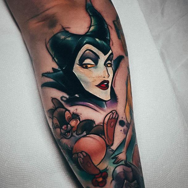 Sweet Disney Tattoo Designs For Girls