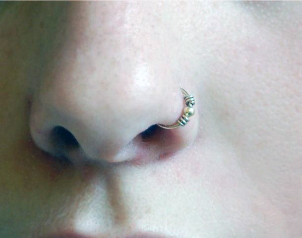 Sweet Feminine Design Nostril Nose Piercing Inspiration For Girls