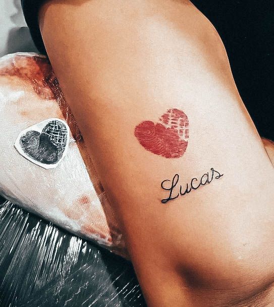 Sweet Love Tattoo Designs For Girls