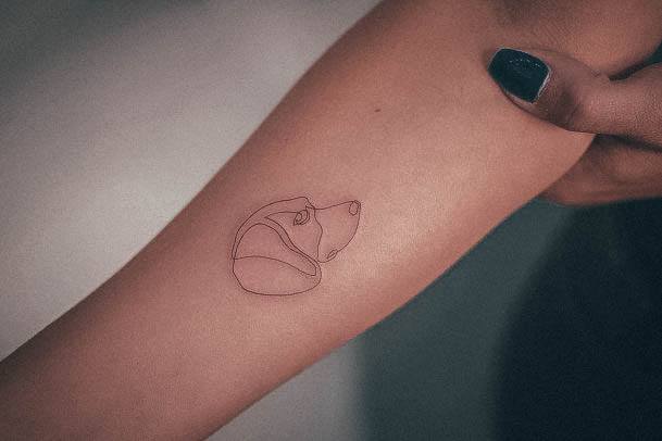 Sweet Miniature Tattoo Designs For Girls