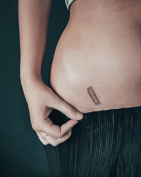 Sweet Pasta Tattoo Designs For Girls