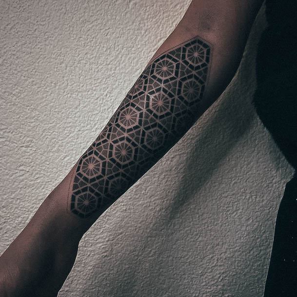 Sweet Sacred Geometry Tattoo Designs For Girls