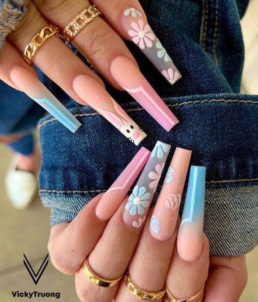 Sweet Styles Easter Nail Designs For Women