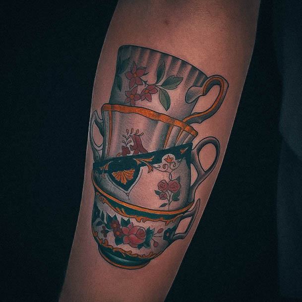 Sweet Tea Tattoo Designs For Girls