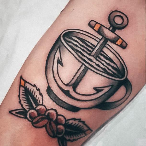 Sweet Womens Feminine Coffee Tattoos