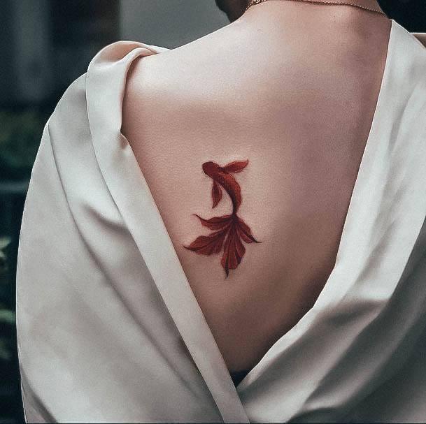 Sweet Womens Feminine Fish Tattoos