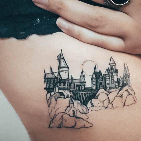 Sweet Womens Feminine Harry Potter Tattoos