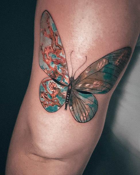 Sweet Womens Feminine Van Gogh Tattoos