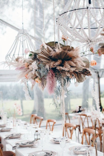 Table Decorations Boho Wedding Flowers