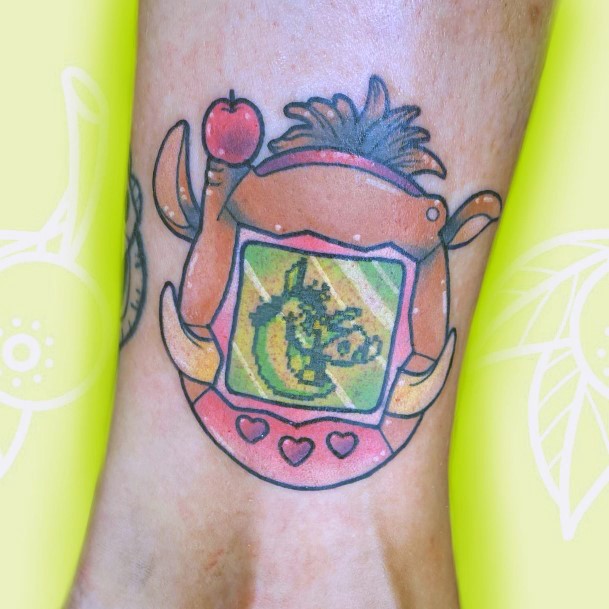 Tamagotchi Tattoo Design Inspiration For Women