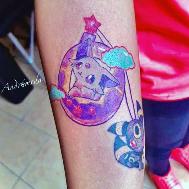 Tamagotchi Tattoos Feminine Ideas