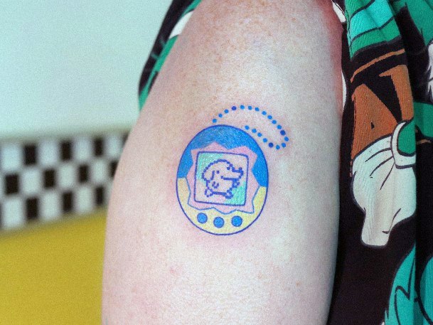 Tamagotchi Womens Tattoo Designs