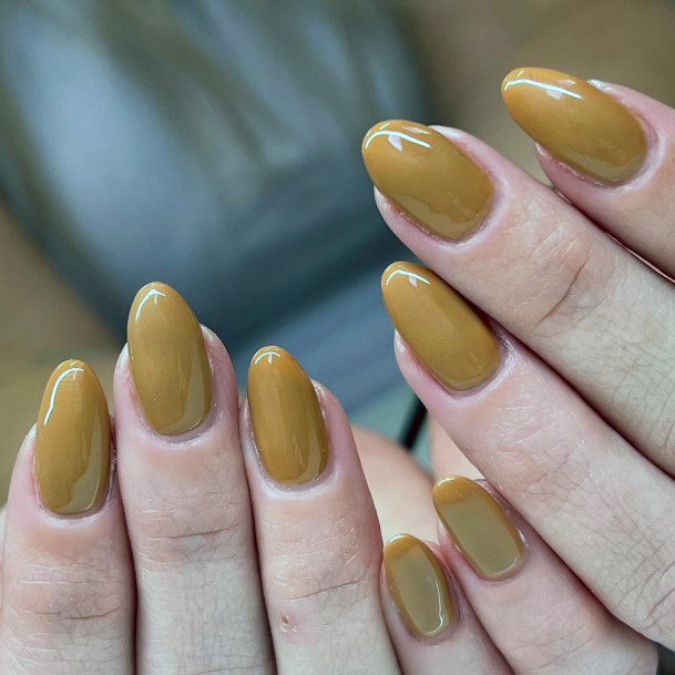 Tan Beige Dress Girls Nail Ideas