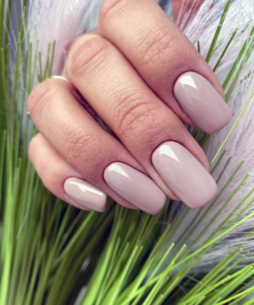 Tan Beige Dress Nail For Ladies