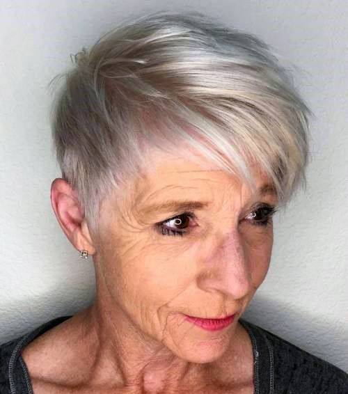 pinterest hairstyles for short hair over 60