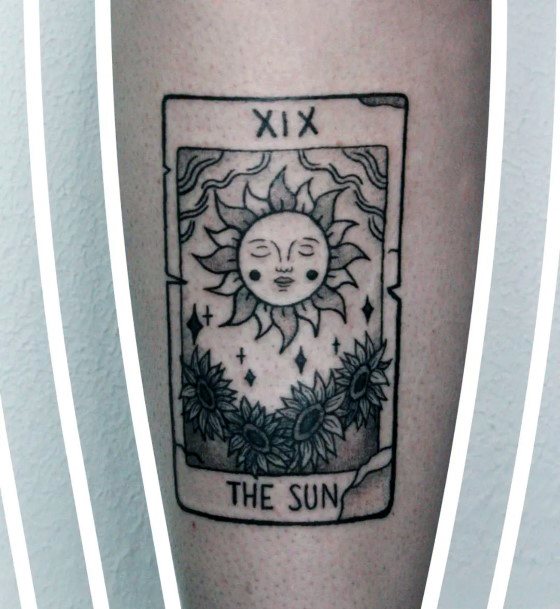 Tarot Card Female Tattoo Designs