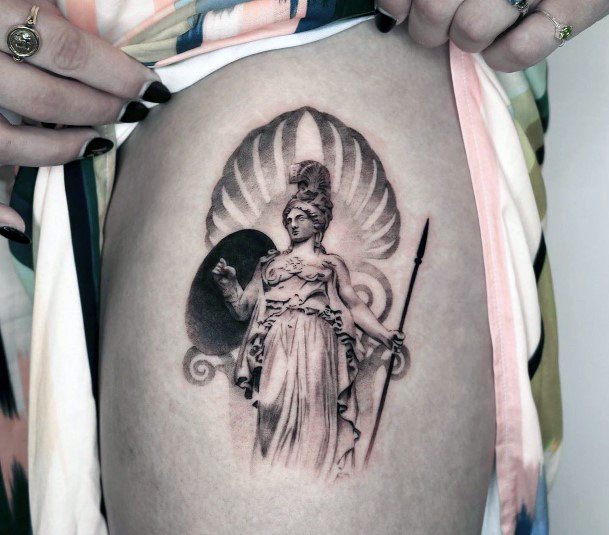 Tattoo Ideas Athena Design For Girls