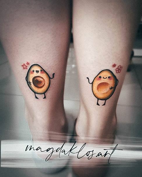 Tattoo Ideas Avocado Design For Girls