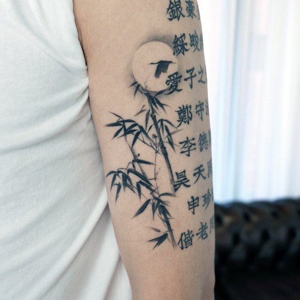 Tattoo Ideas Bamboo Design For Girls