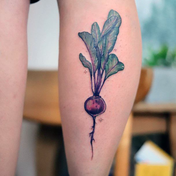 Top 100 Best Beet Tattoos For Women Vegetable Design Ideas