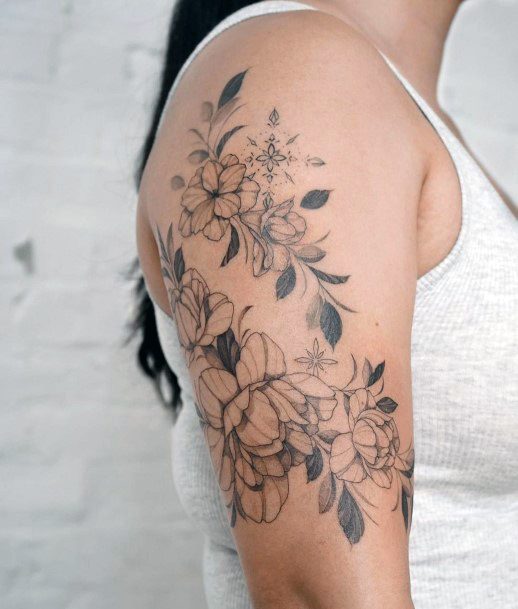 Tattoo Ideas Bicep Design For Girls