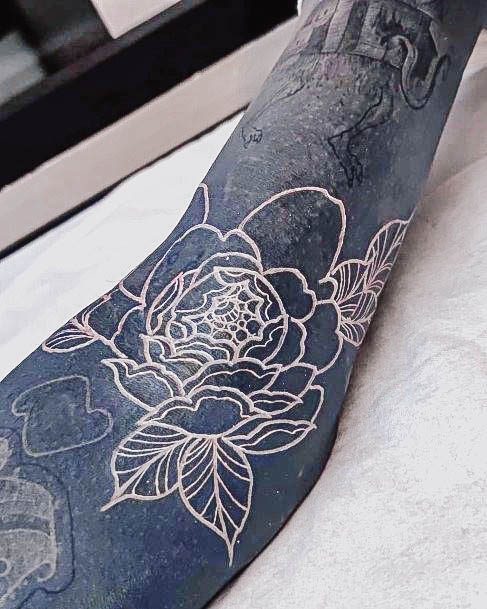 Tattoo Ideas Black Rose Design For Girls