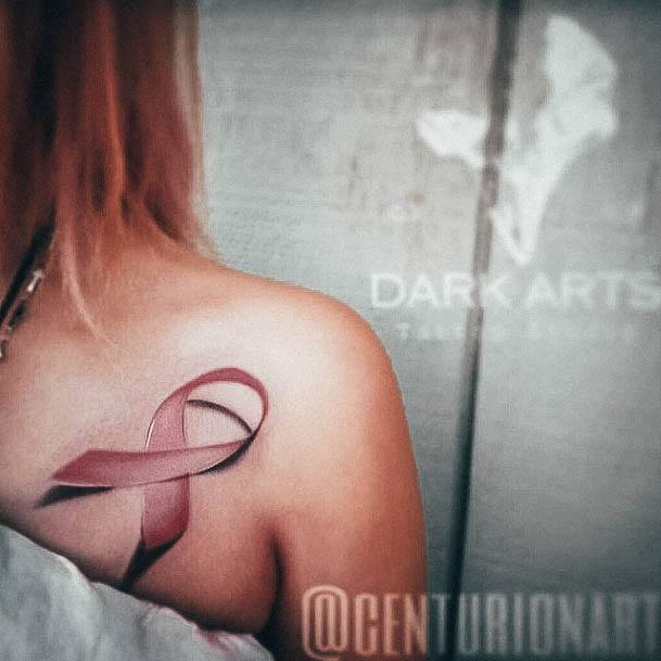 Tattoo Ideas Breast Cancer Design For Girls