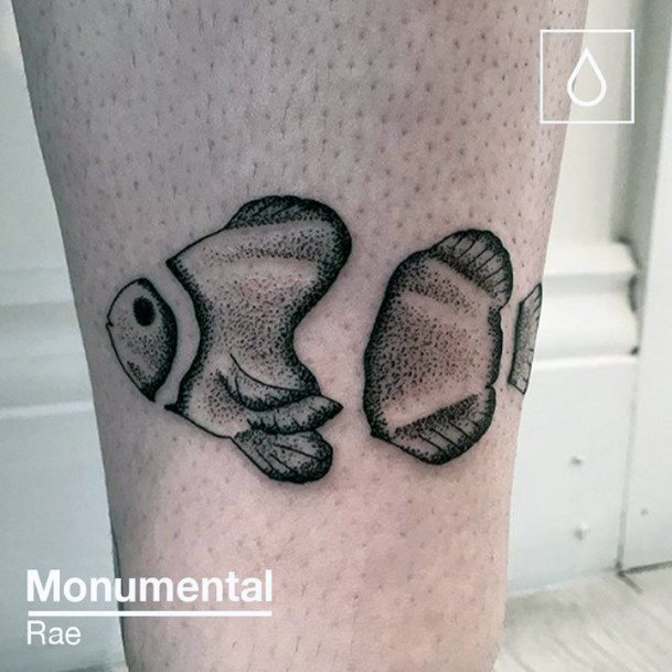 Tattoo Ideas Clown Fish Design For Girls