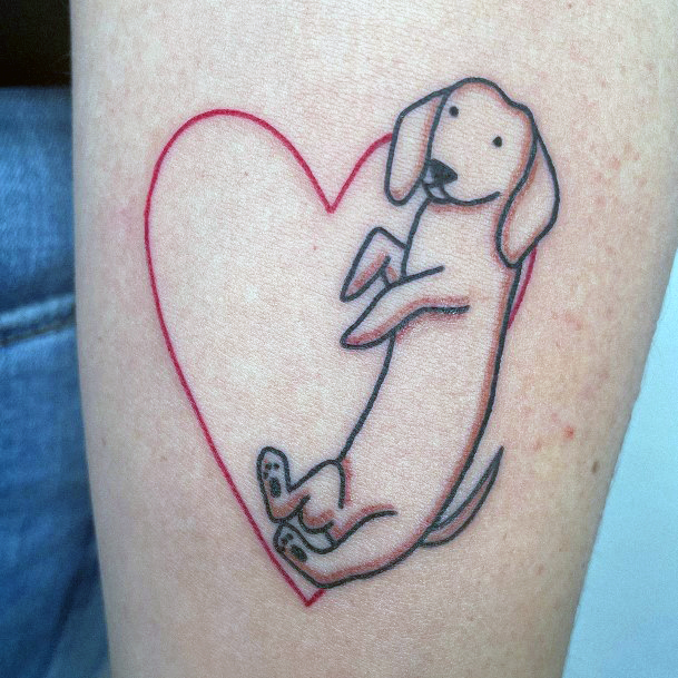 Tattoo Ideas Dachshund Design For Girls