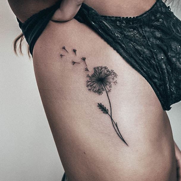 Tattoo Ideas Dandelion Design For Girls