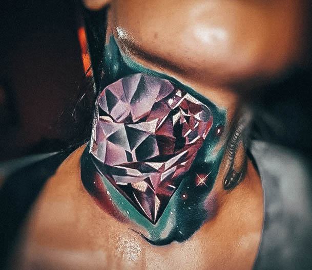 Tattoo Ideas Diamond Design For Girls