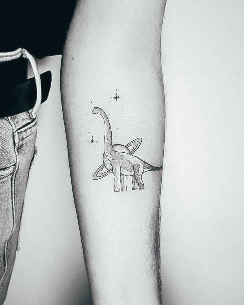 Tattoo Ideas Dinosaur Design For Girls