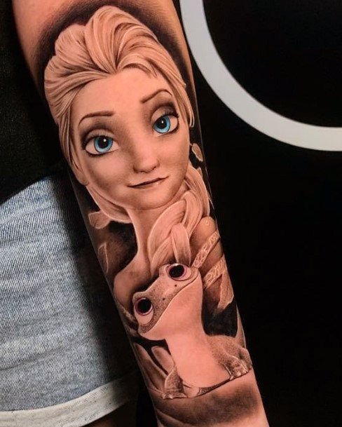 Tattoo Ideas Elsa Design For Girls