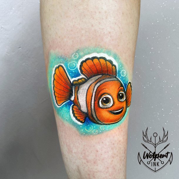 Tattoo Ideas Finding Nemo Design For Girls