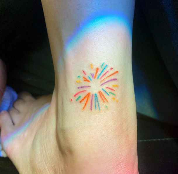 Tattoo Ideas Fireworks Design For Girls