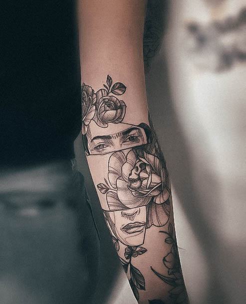 Tattoo Ideas Frida Design For Girls