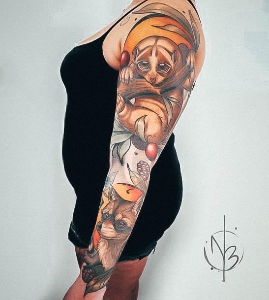 Tattoo Ideas Full Sleeve Design For Girls