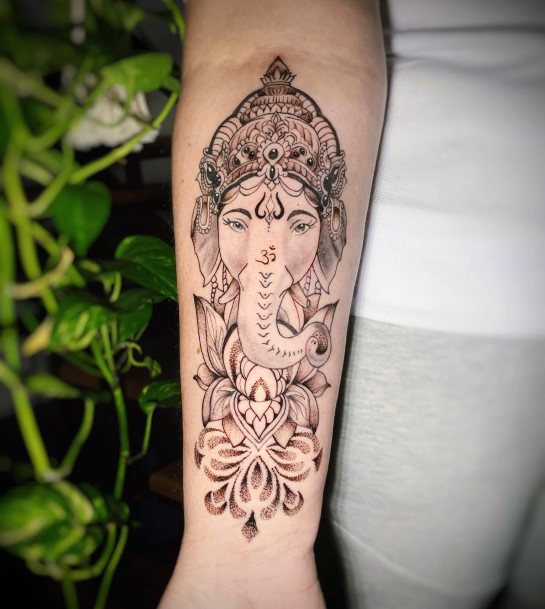 Tattoo Ideas Ganesha Design For Girls