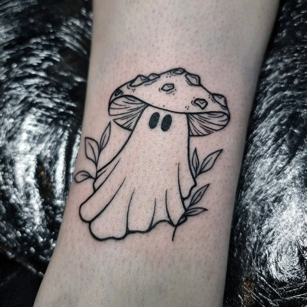 Tattoo Ideas Ghost Design For Girls