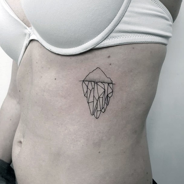 Tattoo Ideas Iceberg Design For Girls