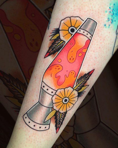 Tattoo Ideas Lava Lamp Design For Girls