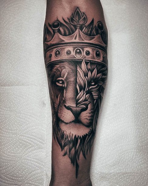 Tattoo Ideas Lion King Design For Girls