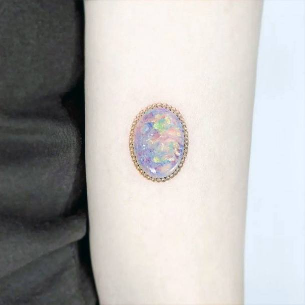 Tattoo Ideas Opal Design For Girls