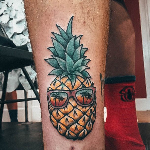 Tattoo Ideas Pineapple Design For Girls