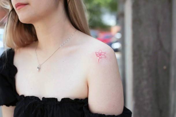 Tattoo Ideas Pink Design For Girls