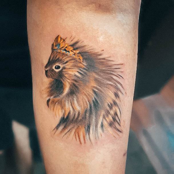 Tattoo Ideas Porcupine Design For Girls