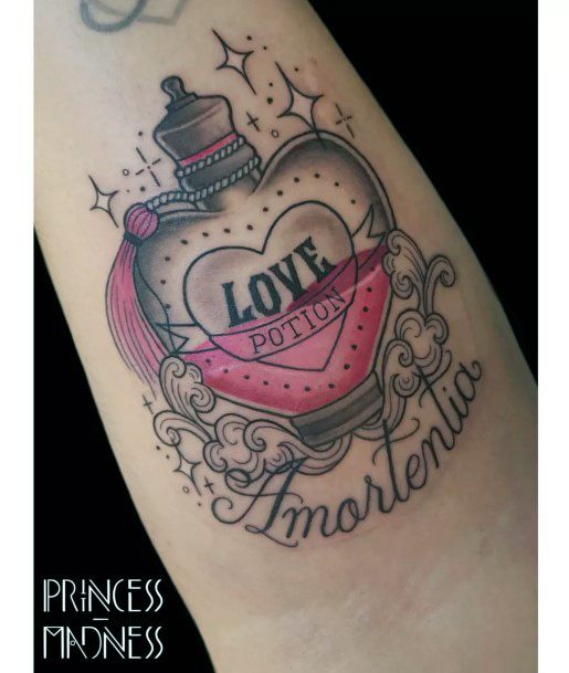 Tattoo Ideas Potion Design For Girls