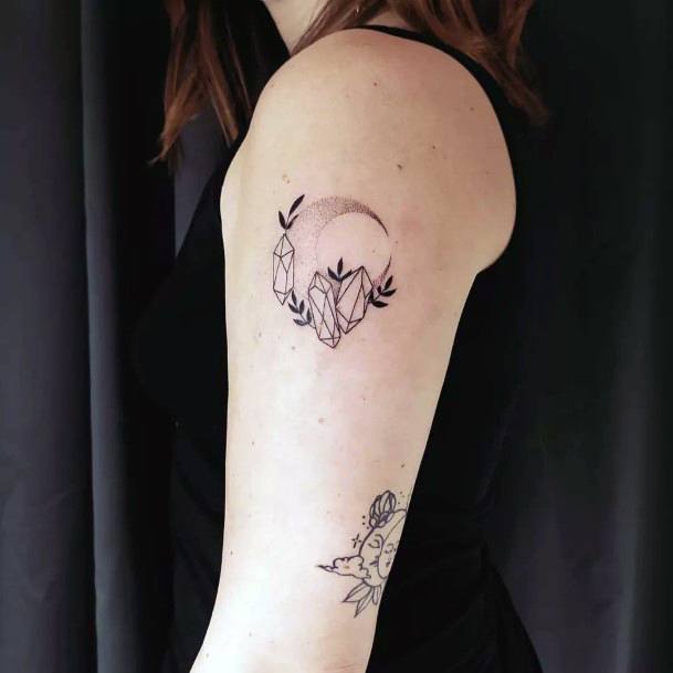 Tattoo Ideas Quartz Design For Girls